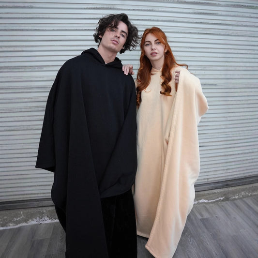 Woolen Loose Cape Tops For Men And Women