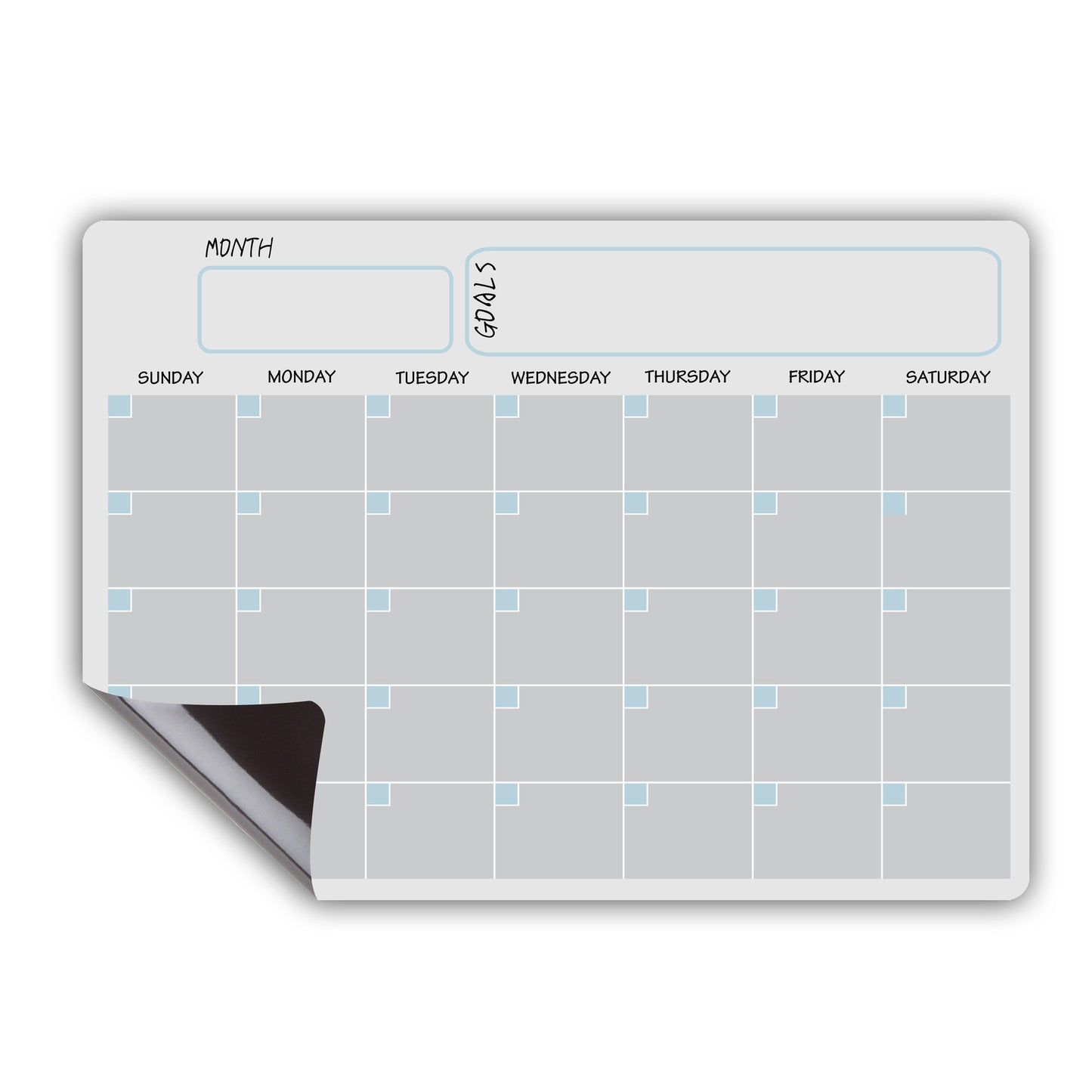 A3 Month Week Planner Magnetic Calendar Refrigerator Magnet